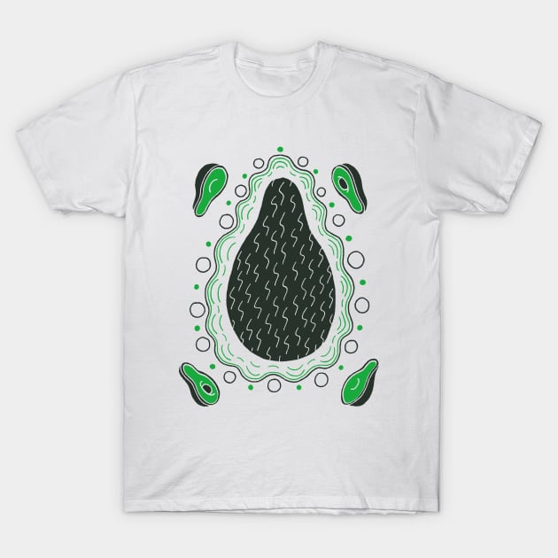 Avocados T-Shirt by Maritsa Patrinos